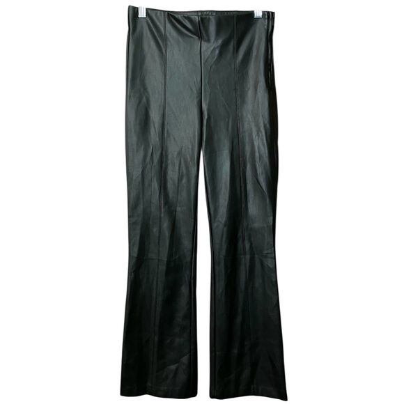 Zara Pants - Zara high rise bootcut faux leather pants